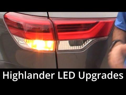 Toyota Highlander Rear Turn-Signal Replacement Upgrade