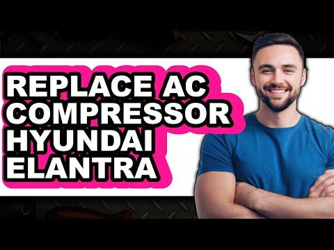 How to Replace AC Compressor Hyundai Elantra (Easy Method)