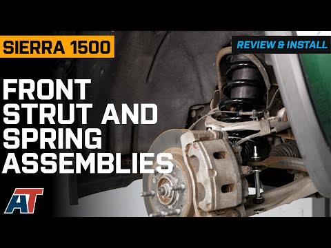 2014-2018 4WD Sierra 1500 Front Strut and Spring Assemblies Review &amp; Install
