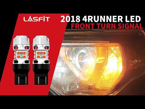 2018 Toyota 4Runner SR5 Front Turn Signal Install &amp; Review | Lasfit LED Bulb