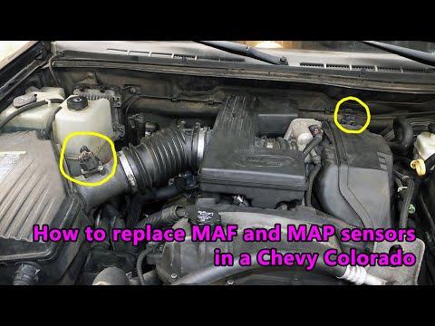 How to replace MAF and MAP sensors in a Chevy Colorado