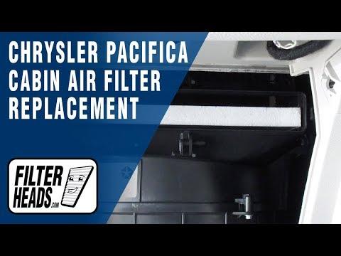 How to Replace Cabin Air Filter 2018 Chrysler Pacifica | AQ1276C