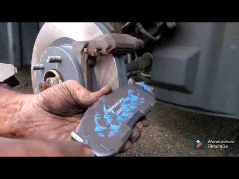 2011 Nissan Altima front Brake Pads &amp; Rotors replaced DIY