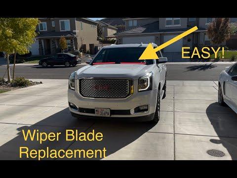 Wiper Blade Replacement Yukon, Tahoe, Suburban, Silverado, Sierra GM, GMC, Chevrolet Most Trucks SUV