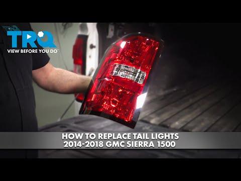 How to Replace Both Tail Light Bulbs on a 1999-2024 GMC Sierra 1500 (Trim: SLT)