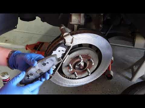 How To Replace Front Brake Pads &amp; Rotors Ford Explorer 2011-2017