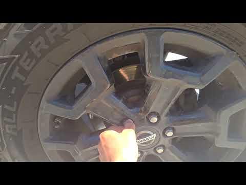 How to replace rear brake pads on Nissan Titan XD