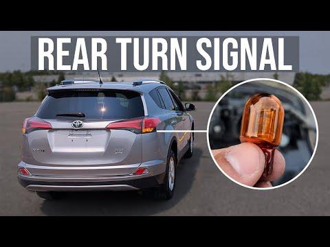 How to Replace Rear Turn Signal Bulb - Toyota RAV4 (2013-2018)