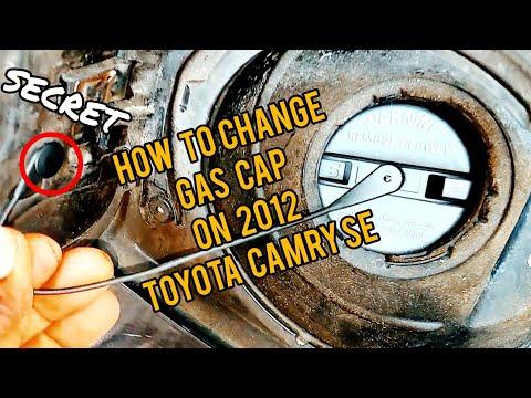 How To Change Gas Cap / 2012 Toyota camry se diy