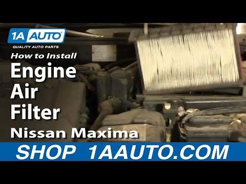 How to Replace the Engine Air Filter on a 2004-2023 Nissan Maxima (Step-by-Step Guide) (Trim: SV)