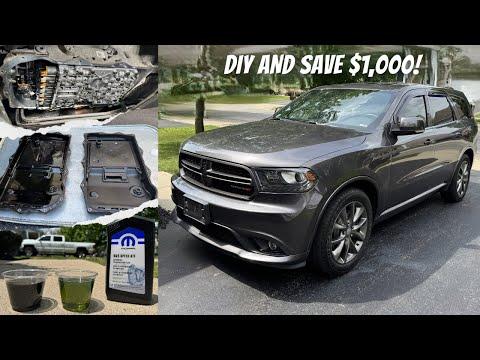 How to Change Transmission Fluid & Pan Filter on a 2018 Dodge Durango (8-Speed)