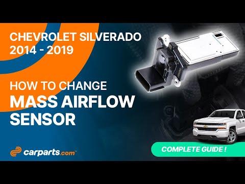 How to replace the Mass Airflow Sensor 2014 - 2019 Chevrolet Silverado 🚗