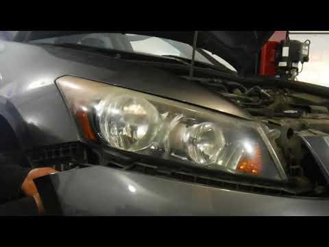 Headlight bulb replacement 2010 Honda Accord. Replace or how to change bulb.