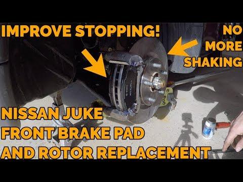 Nissan Juke Brake Pads and Rotor Replacement - 2011-2017 - How To