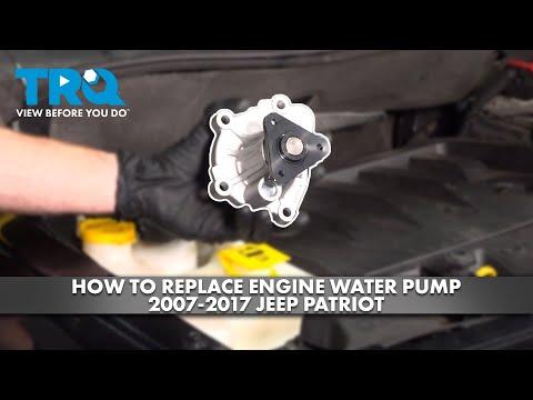 How to Replace Engine Water Pump 2007-2017 Jeep Patriot
