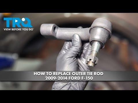 How to Replace the Front Outer Tie Rod End on a 2009-2014 Ford F-150