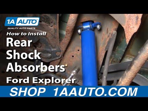 How to Replace Rear Shock Absorbers 91-05 Ford Explorer