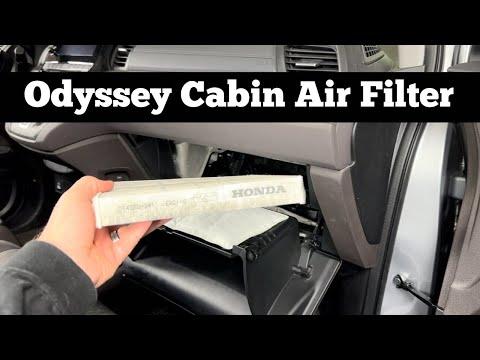 How To Change A 2018 - 2022 Honda Odyssey Cabin Air Filter - Replace AC Filter Replacement Location