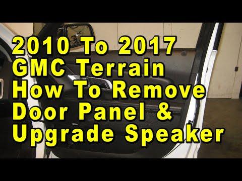 How to Replace the Front Door Lock Actuator (Latch Assembly) on a 2010-2017 GMC Terrain