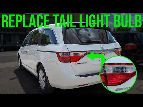 How to Replace Taillight Bulb - Honda Odyssey (2011-2017)