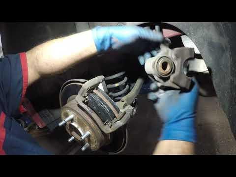 2014 Kia Optima replacing rear brakes