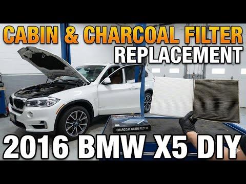 2016 Cabin air filter replacement on 2016 BMW X5