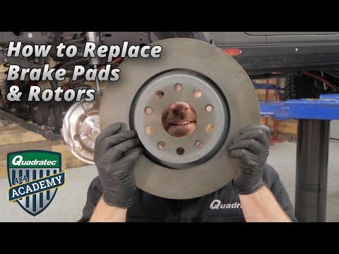 How to Replace Brake Pads &amp; Rotors for Jeep Wrangler JL &amp; Gladiator JT - Quadratec Academy