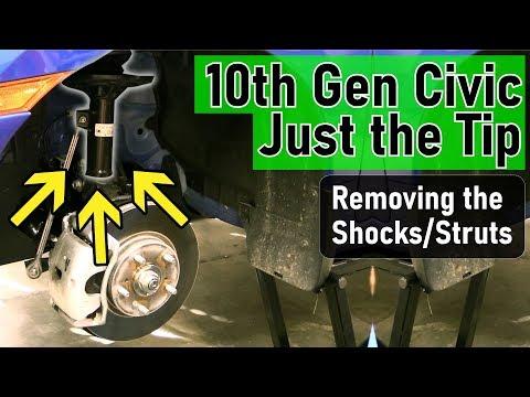 How to Replace Front Struts on a 2016-2021 Honda Civic Si (Body: Sedan)