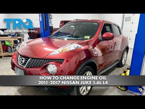 How to Change Oil 2011-2017 Nissan Juke 1.6L L4