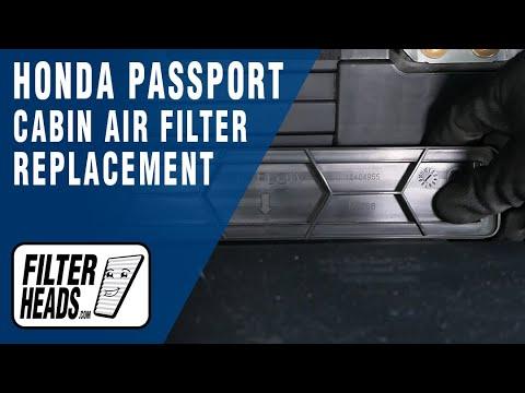 How to Replace the Cabin Air Filter on a 2019-2024 Honda Passport (Glove Box Method)