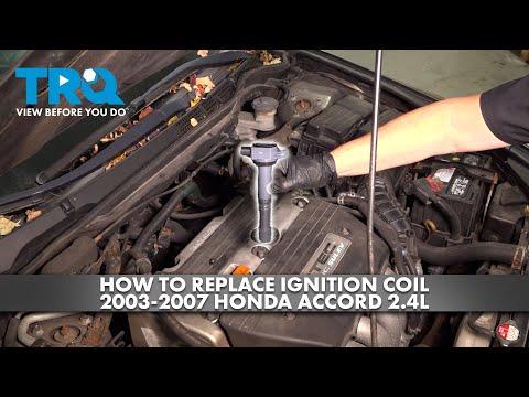 How to Replace Ignition Coils 2003-2007 Honda Accord 2.4L