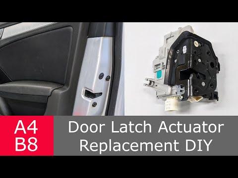 How to Replace the Front Door Lock Actuator (Latch) on a 2016 Audi A6