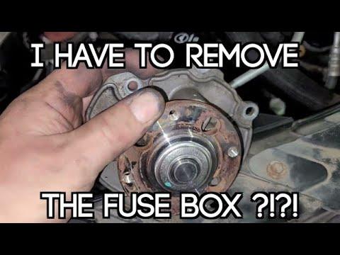 GM 3.6 Water Pump &amp; Serpentine Belt Replacement
