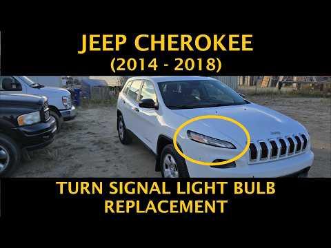 How to Replace Front Turn Signal Bulbs on a 2011-2021 Jeep Grand Cherokee (Trim: Limited)