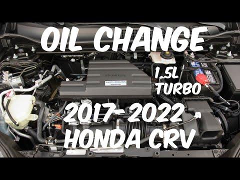 2022 Honda CR-V Oil Change (Quick Guide)