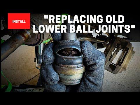 How to Replace Front Lower Ball Joints on a 2016 Toyota Land Cruiser