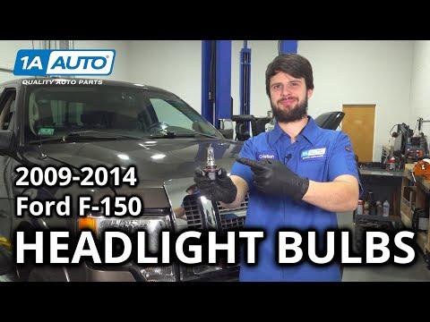 How to Replace Headlight Bulbs 2009-2014 Ford F-150