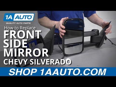 How to Replace Front Side Mirror 14-17 Chevy Silverado