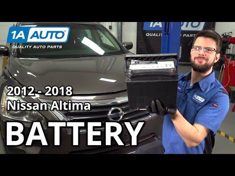 How to Replace Battery 2012-2018 Nissan Altima