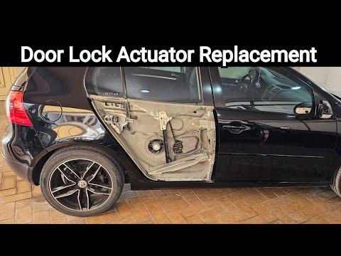How to Replace the Rear Door Lock Actuator on a 2016 Volkswagen Golf