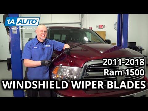 How to Replace Windshield Wiper Blades 2011-2018 Ram 1500