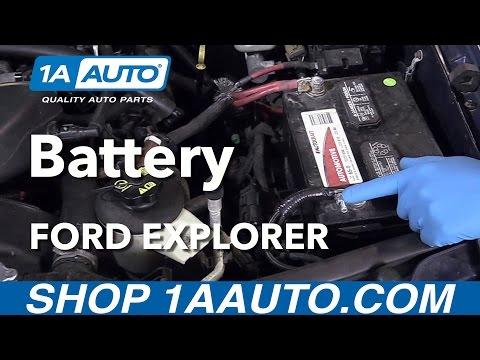 How to Replace Battery 06-10 Ford Explorer