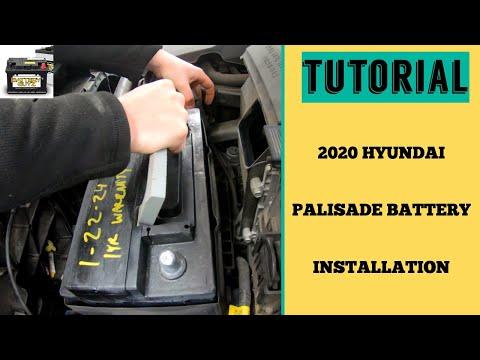How to Install a 2020 Hyundai Palisade Battery | Step by Step