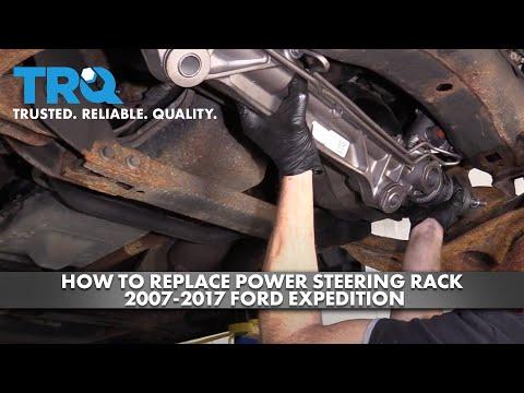 How to Replace Power Steering Rack 2007-17 Ford Expedition