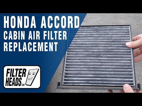 How to Change a Cabin Filter 2008 Honda Accord | AQ1058C