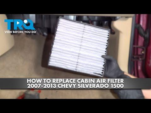 How to Replace Cabin Air Filter 2007-2013 Chevy Silverado