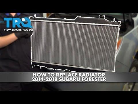 How to Replace Radiator 2014-2018 Subaru Forester