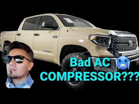 How to replace AC COMPRESSOR on Toyota Tundra 5.7