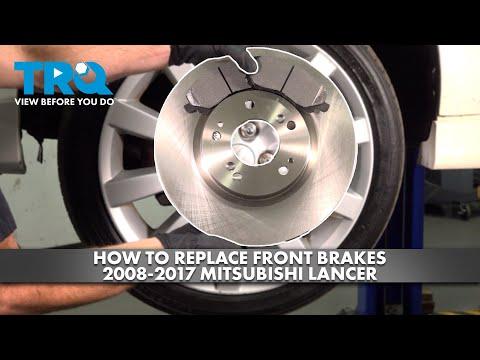 How to Replace Front Brakes 2008-2017 Mitsubishi Lancer