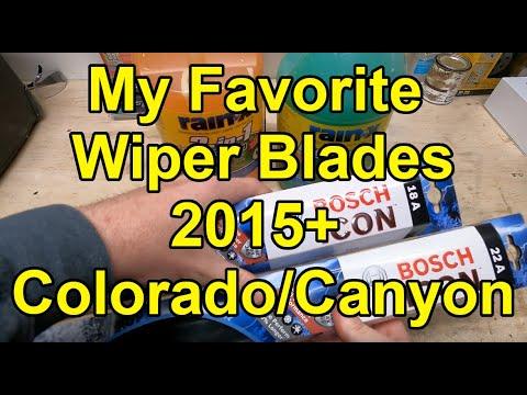 How to Replace Front Windshield Wiper Blades on a 2019 GMC Canyon